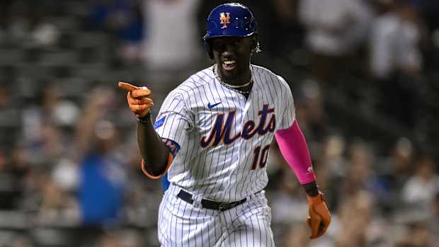 New York Mets slugger Ronny Mauricio